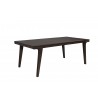 Alpine Furniture Olejo Fixed Top Dining Table - Front Side Angle