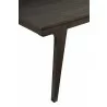 Alpine Furniture Olejo Fixed Top Dining Table - Edge Closeup Angle - Alpine Furniture Olejo Fixed Top Dining Table - Edge Closeup Angle