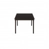 Alpine Furniture Olejo Fixed Top Dining Table - Side