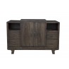  Alpine Furniture Olejo Server - Front Angle