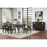 Alpine Furniture Olejo Fixed Top Dining Table - Lifestyle - Alpine Furniture Olejo Fixed Top Dining Table - Lifestyle