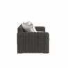 Sunset West Cabo Loveseat in Soothe Pearl w/ Flange Welt Side - Sunset West Cabo Loveseat in Soothe Pearl w/ Flange Welt Side