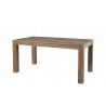 Alpine Furniture Aiden Fixed Top Dining Table - Front Side Angle