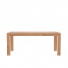 Alpine Furniture Aiden Fixed Top Dining Table - Front View