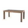 Alpine Furniture Aiden Fixed Top Dining Table - Side Angled