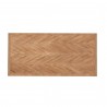 Alpine Furniture Aiden Fixed Top Dining Table - Top View