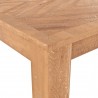 Alpine Furniture Aiden Fixed Top Dining Table - Table Edge