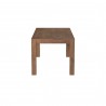 Alpine Furniture Aiden Fixed Top Dining Table -  Side Angle