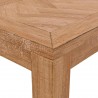 Alpine Furniture Aiden Dining Bench - Table Edge