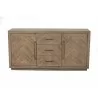 Alpine Furniture Aiden Sideboard - Front Angle - Alpine Furniture Aiden Sideboard - Front Angle