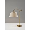 Adesso Rodeo Table Lamp Brass - Adesso Rodeo Table Lamp Brass
