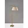 Adesso Rodeo Floor Lamp Brass - Adesso Rodeo Floor Lamp Brass