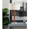 Adesso Madeline Table Lamp Walnut  - Adesso Madeline Table Lamp Walnut 