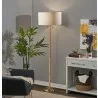 Adesso Madeline Floor Lamp Beige - Adesso Madeline Floor Lamp Beige