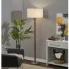 Adesso Madeline Floor Lamp Walnut - Adesso Madeline Floor Lamp Walnut