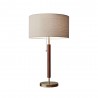 Adesso Hamilton Table Lamp Walnut - Adesso Hamilton Table Lamp Walnut