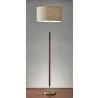 Adesso Hamilton Floor Lamp Walnut - Adesso Hamilton Floor Lamp Walnut