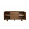Alpine Furniture Ayala Sideboard - Front with Opened Drawers - Alpine Furniture Ayala Sideboard - Front with Opened Drawers