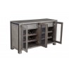 Alpine Furniture Fallon Sideboard - Angled and Opened Drawer