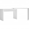 Calabria Nested Desk - White