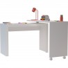 Calabria Nested Desk - White - White BG
