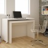 Calabria Nested Desk - White - Tucked