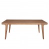 Alpine Furniture Olejo Dining Table in Natural - Front