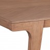 Alpine Furniture Olejo Dining Table in Natural - Edge Detail