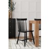 Alpine Furniture Lyra Set of 2 Side Chairs in Black - Lifestyle