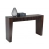 SUNPAN Raleigh Console Table, Front view with Decor