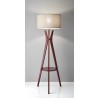 Adesso Bedford Shelf Floor Lamp