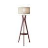 Adesso Bedford Shelf Floor Lamp