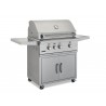 Broilmaster Cart With Doors & Shelves - 34" - With Grill Top