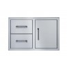 Broilmaster Single Door and Double Drawer - 34"
