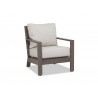 Laguna Club Chair in Canvas Flax, No Welt - Front Side Angle