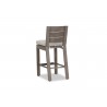 Laguna Barstool in Canvas Flax, No Welt - Back Side Angle