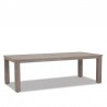 Sunset West Laguna 90"-120" Extension Dining Table - Front Side Angle