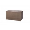 Alfresco Home Sicuro Wicker Cushion Storage Box With Hydraulic Lid - Closed