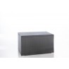Alfresco Home Medium Sicuro Wicker Cushion Storage Box With Hydraulic Lid - Angled