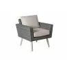 Alfresco Home Castlewood All Weather Wicker Lounge Chair - Angled - Alfresco Home Castlewood All Weather Wicker Lounge Chair - Angled