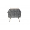 Alfresco Home Castlewood All Weather Wicker Lounge Chair - Back