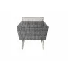 Alfresco Home Castlewood All Weather Wicker Lounge Chair - Back - Alfresco Home Castlewood All Weather Wicker Lounge Chair - Back