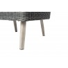 Alfresco Home Castlewood All Weather Wicker Lounge Chair - Leg Close-up