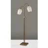 Adesso Clara 2 Light Floor Lamp 1 - Adesso Clara 2 Light Floor Lamp 1