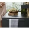 Cane-Line Drop Kitchen Module, Main, Incl. 3 Shelves Top Steel - Cane-Line Drop Kitchen Module, Main, Incl. 3 Shelves Top Steel