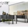 Cane-Line Drop Kitchen Module, Main, Incl. 3 Shelves Other Side View - Cane-Line Drop Kitchen Module, Main, Incl. 3 Shelves Other Side View