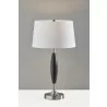 Adesso Pinn Table Lamp Brushed Steel  - Adesso Pinn Table Lamp Brushed Steel 