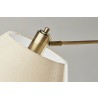 Adesso Bryson Swing-Arm Floor Lamp 3