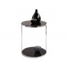 SUNPAN Dakota End Table, Frontview with Decor