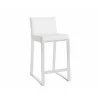 Architect Counter Stool - White - Angled View - Architect Counter Stool - White - Angled View